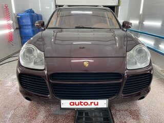 2006 Porsche Cayenne Turbo I (955), пурпурный, 1050000 рублей, вид 2