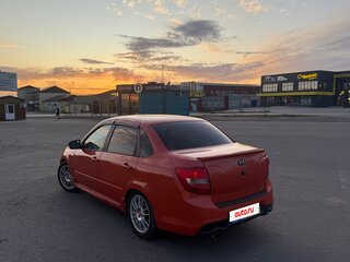 2017 Lada (ВАЗ) Granta Sport I, оранжевый, 700000 рублей, вид 4