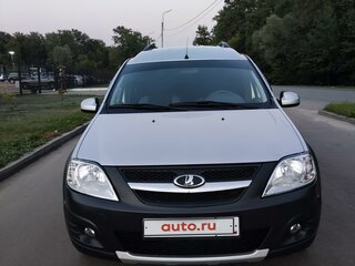 2019 Lada (ВАЗ) Largus Cross I, серебристый, 995000 рублей, вид 2