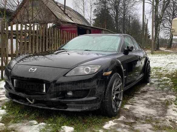 2004 Mazda RX-8 I, чёрный, 579000 рублей - вид 3