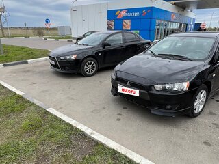 2008 Mitsubishi Lancer X, чёрный, 880000 рублей, вид 4