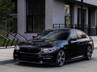2017 BMW 5 серии 520d VII (G30/G31/G38), чёрный, 2500000 рублей, вид 1