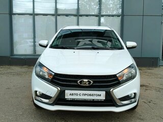 2021 Lada (ВАЗ) Vesta SW I, белый, 995000 рублей, вид 4