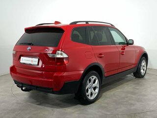 2007 BMW X3 25i I (E83) Рестайлинг, красный, 800000 рублей, вид 4