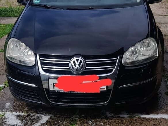 2008 Volkswagen Golf V, чёрный, 860000 рублей - вид 1