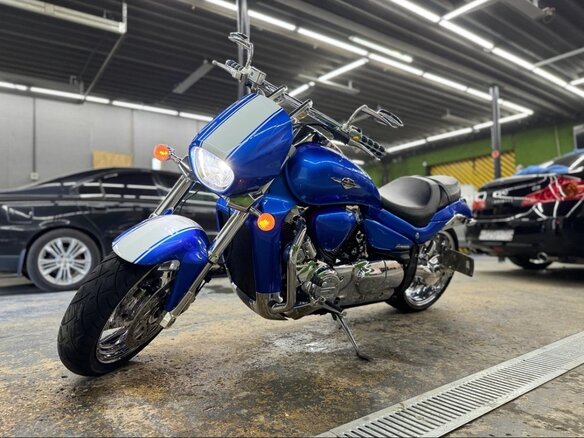 2012 Suzuki Boulevard M109R, синий, 1550000 рублей - вид 6
