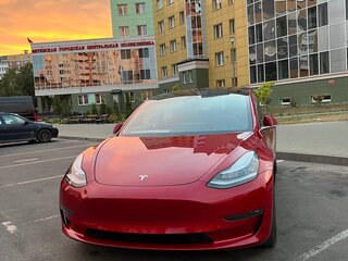 2019 Tesla Model 3 Standart Plus I, красный, 2200000 рублей, вид 2