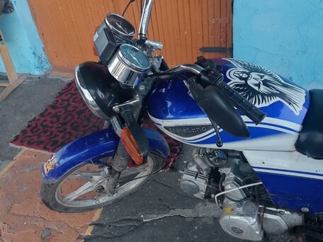 2022 Motoland MX 125, синий, 50000 рублей, вид 2