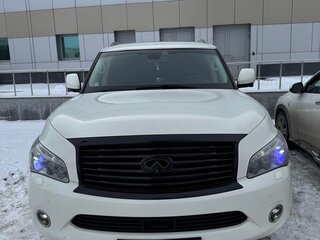2011 Infiniti QX56 II, белый, 2165000 рублей, вид 2