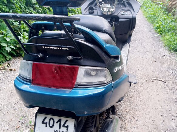 1997 Yamaha Majesty 250, голубой, 70000 рублей - вид 5