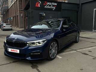 2017 BMW 5 серии 530d xDrive VII (G30/G31/G38), синий, 4000000 рублей, вид 2