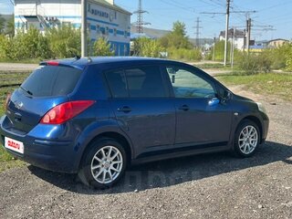 2008 Nissan Tiida I, синий, 595000 рублей, вид 5