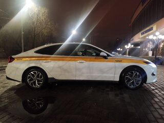 2021 Hyundai Sonata VIII (DN8), белый, 1860000 рублей, вид 5