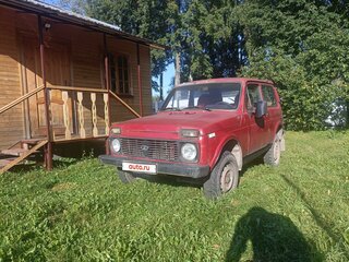 1995 Lada (ВАЗ) 2121 (4x4) I Рестайлинг, красный, 180000 рублей, вид 1