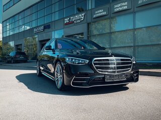 2021 Mercedes-Benz S-Класс 500 Long 4MATIC VII (W223), чёрный, 12350000 рублей, вид 1