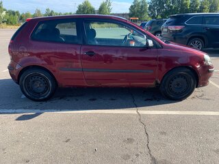 2005 Volkswagen Polo IV Рестайлинг, красный, 170000 рублей, вид 3