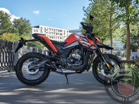 2025 Zontes ZT200-U1, оранжевый, 349990 рублей, вид 5