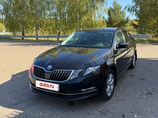 2018 Skoda Octavia III (A7) Рестайлинг, чёрный, 1850000 рублей, вид 1