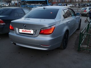 2007 BMW 5 серии 520d V (E60/E61) Рестайлинг, серебристый, 1250000 рублей, вид 5