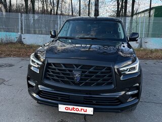 2018 Infiniti QX80 I Рестайлинг 2, чёрный, 6666666 рублей, вид 2