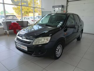 2013 Lada (ВАЗ) Granta I, чёрный, 220000 рублей, вид 1