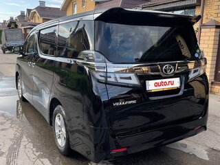 2019 Toyota Vellfire II Рестайлинг, чёрный, 3499000 рублей, вид 5