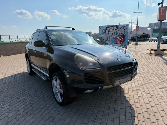 2006 Porsche Cayenne Turbo S I (955), чёрный, 921000 рублей