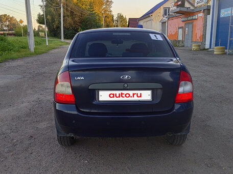 2008 Lada (ВАЗ) Kalina I, синий, 180000 рублей, вид 3