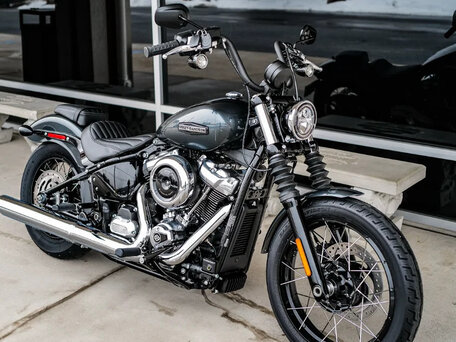 2025 Harley-Davidson Street Bob, серый, 2590000 рублей, вид 1