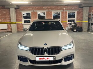 2015 BMW 7 серии 730d xDrive VI (G11/G12), белый, 4670000 рублей, вид 2