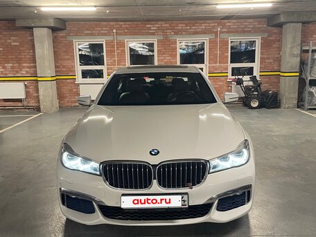 2015 BMW 7 серии 730d xDrive VI (G11/G12), белый, 4900000 рублей, вид 2