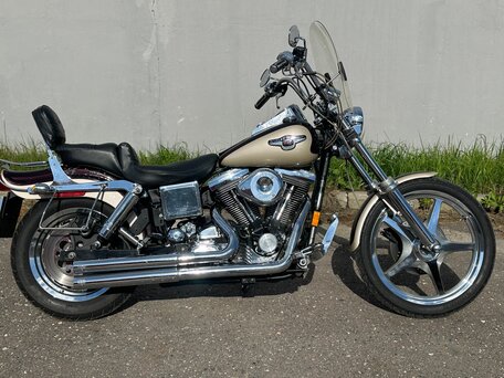 1998 Harley-Davidson Dyna Wide Glide, бежевый, 850000 рублей, вид 2