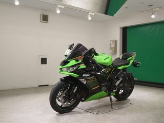 2020 Kawasaki ZX-6R Ninja, зелёный, 869000 рублей, вид 4