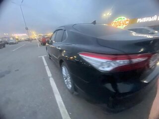 2021 Toyota Camry VIII (XV70), чёрный, 2700000 рублей, вид 5