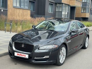 2019 Jaguar XJ IV (X351) Рестайлинг, серый, 3000000 рублей, вид 1
