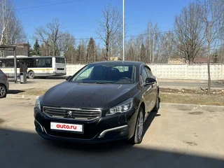 2016 Peugeot 508 I Рестайлинг, чёрный, 850000 рублей, вид 3