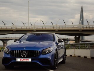 2016 Mercedes-Benz S-Класс AMG 63 AMG III (W222, C217), синий, 7300000 рублей, вид 1