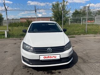 2018 Volkswagen Polo V Рестайлинг, белый, 600000 рублей, вид 2