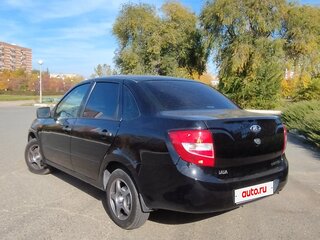 2013 Lada (ВАЗ) Granta I, чёрный, 555000 рублей, вид 3