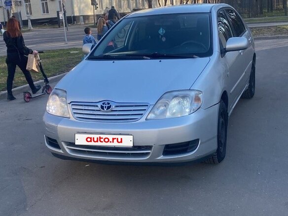2006 Toyota Corolla IX (E120, E130) Рестайлинг, серебристый, 525000 рублей