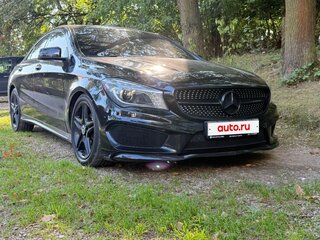 2014 Mercedes-Benz CLA 200 I (C117, X117), чёрный, 1540000 рублей, вид 1