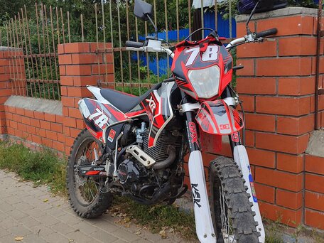 2024 Motoland XR300, красный, 76000 рублей, вид 1