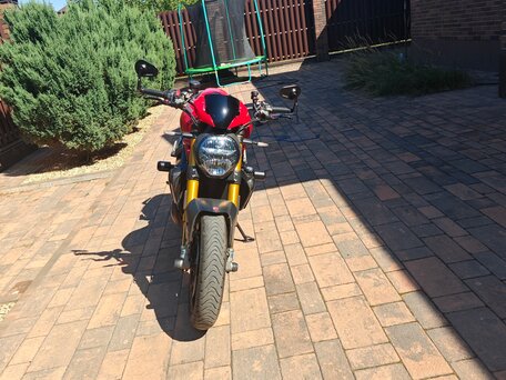 2019 Ducati Monster 1200, красный, 1500000 рублей, вид 5