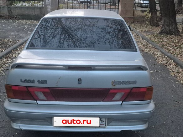 2001 Lada (ВАЗ) 2115, серебристый, 125000 рублей - вид 4
