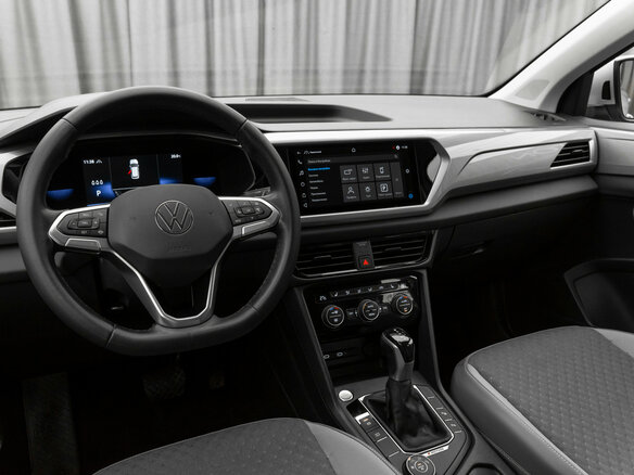 2021 Volkswagen Taos I, серебристый, 2745000 рублей - вид 6