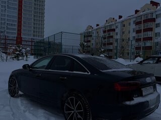 2016 Audi A6 IV (C7) Рестайлинг, чёрный, 2050000 рублей, вид 3
