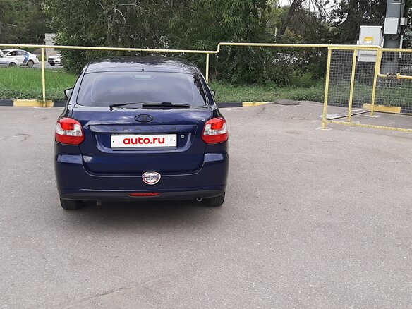 2016 Lada (ВАЗ) Granta I, синий, 380000 рублей - вид 2