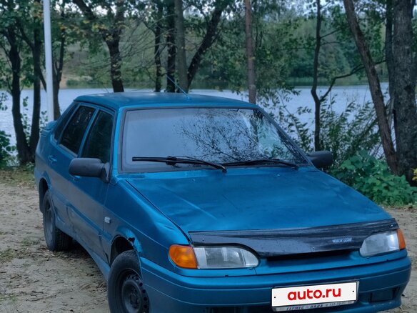 2005 Lada (ВАЗ) 2115, синий, 90000 рублей - вид 1