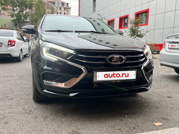 2024 Lada (ВАЗ) Vesta I Рестайлинг (NG), чёрный, 1250000 рублей - вид 1