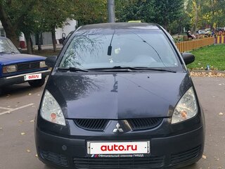 2008 Mitsubishi Colt VI (Z20/Z30), чёрный, 450000 рублей, вид 2